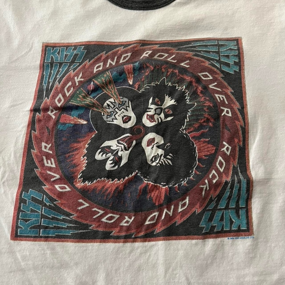 Vintage Kiss 1994 Rock and Roll Over Album Art Shirt